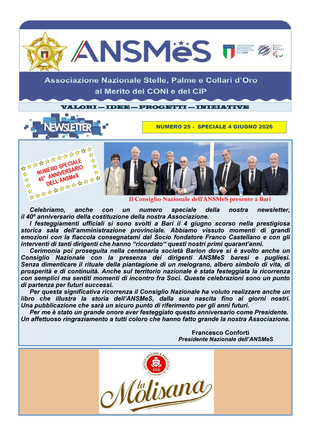 Newsletter 25/2026 - Edizione Speciale 40° Anniversario